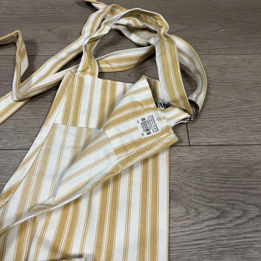 【お値下げ】Williams-Sonoma エプロン&鍋つかみ　イエロー