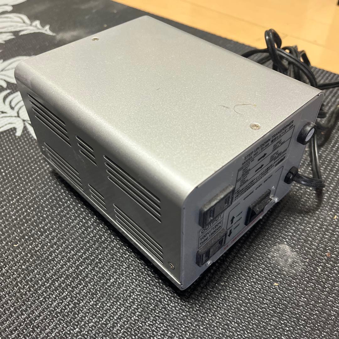 【海外赴任・帰任】カシムラ変圧器・1500ワット対応・100/120ボルト