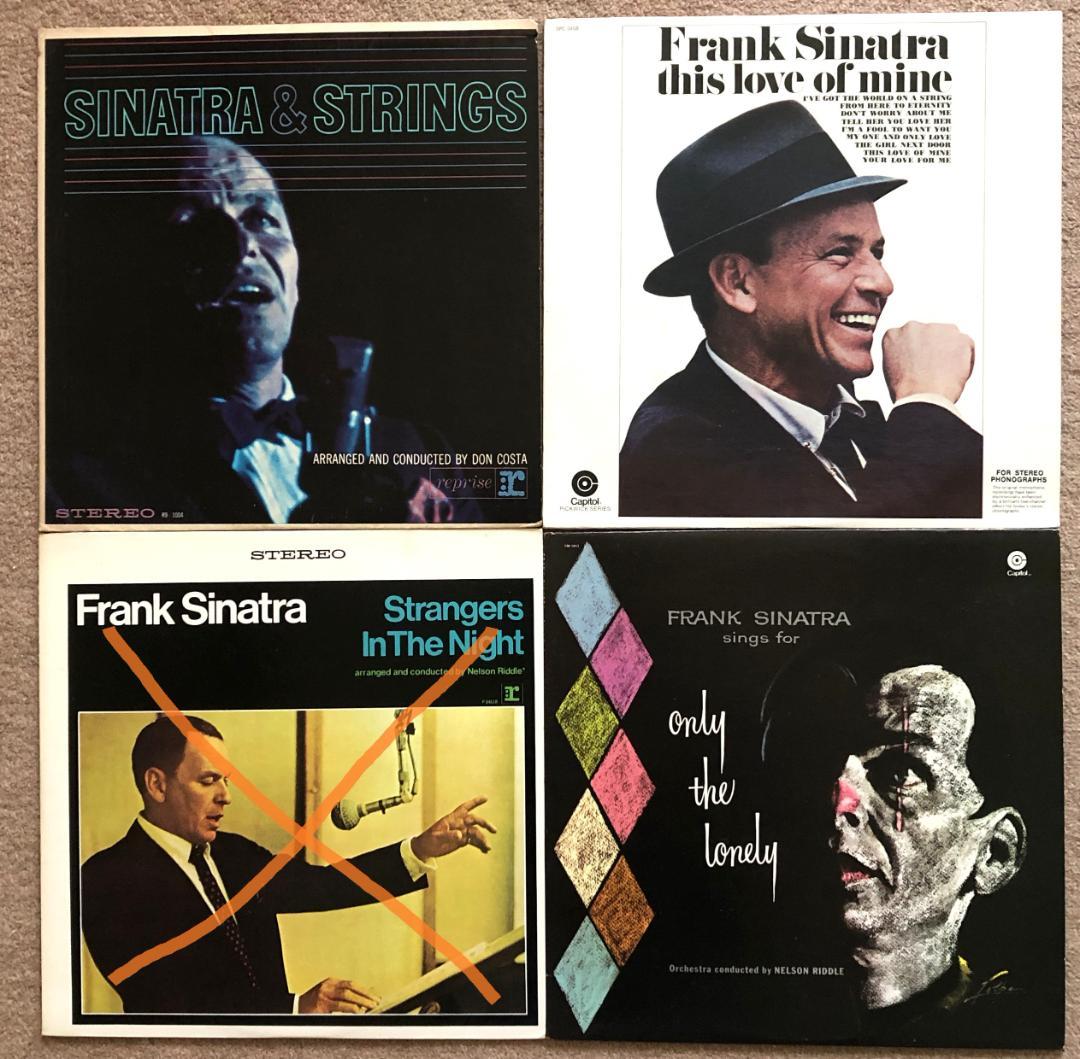 フランク・シナトラ　LP 11枚まとめ売り 　 ばら売り対応 フランク・シナトラ LP 11枚まとめ売り ばら売り対応 - メルカリ