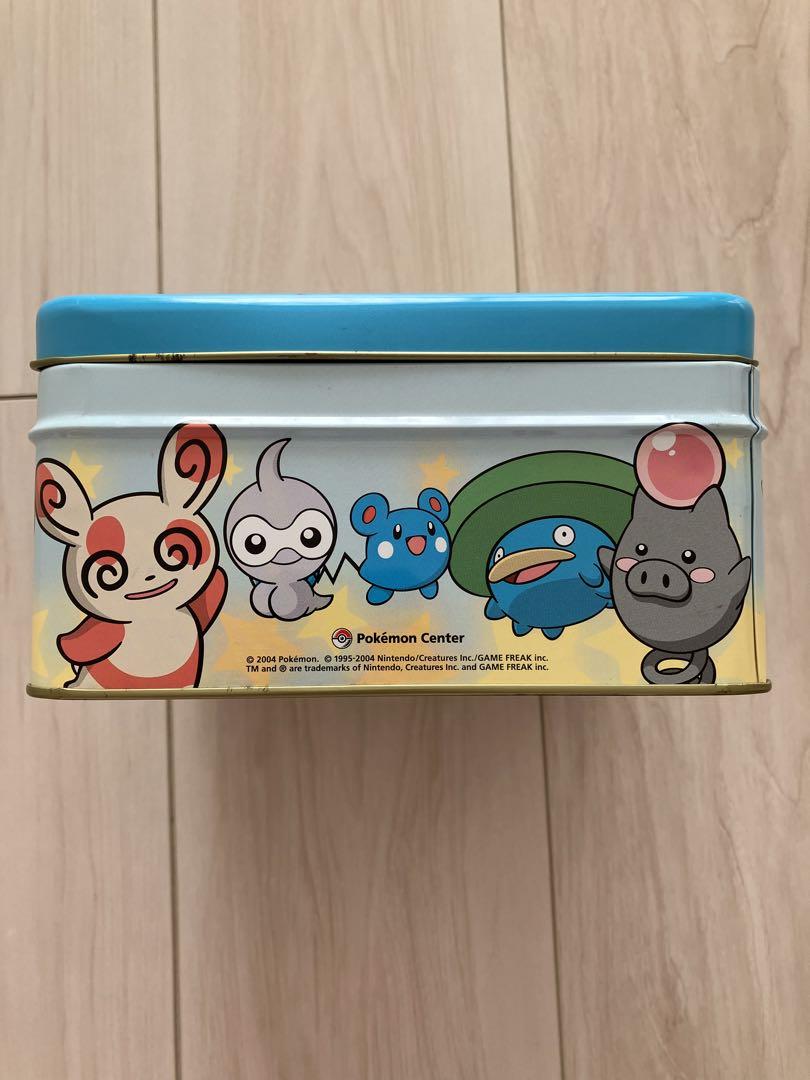 ポケモンセンター　お菓子缶