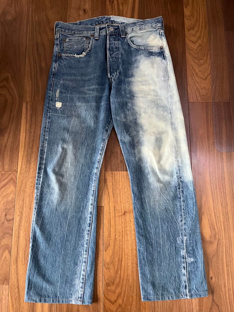 【未使用に近い】LVC 1947モデル　リーバイス501XX ブリーチ