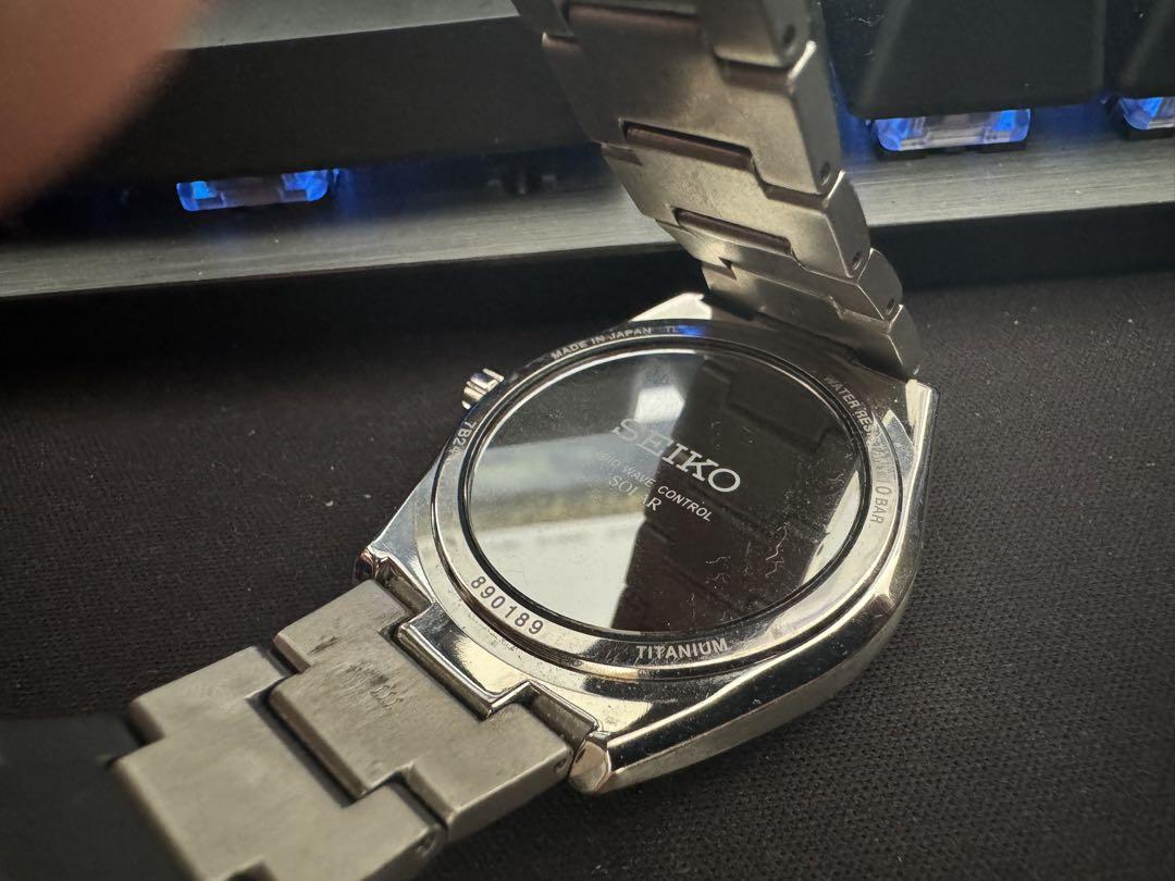 SEIKO BRIGHTS ソーラー電波腕時計 7B24 画像5