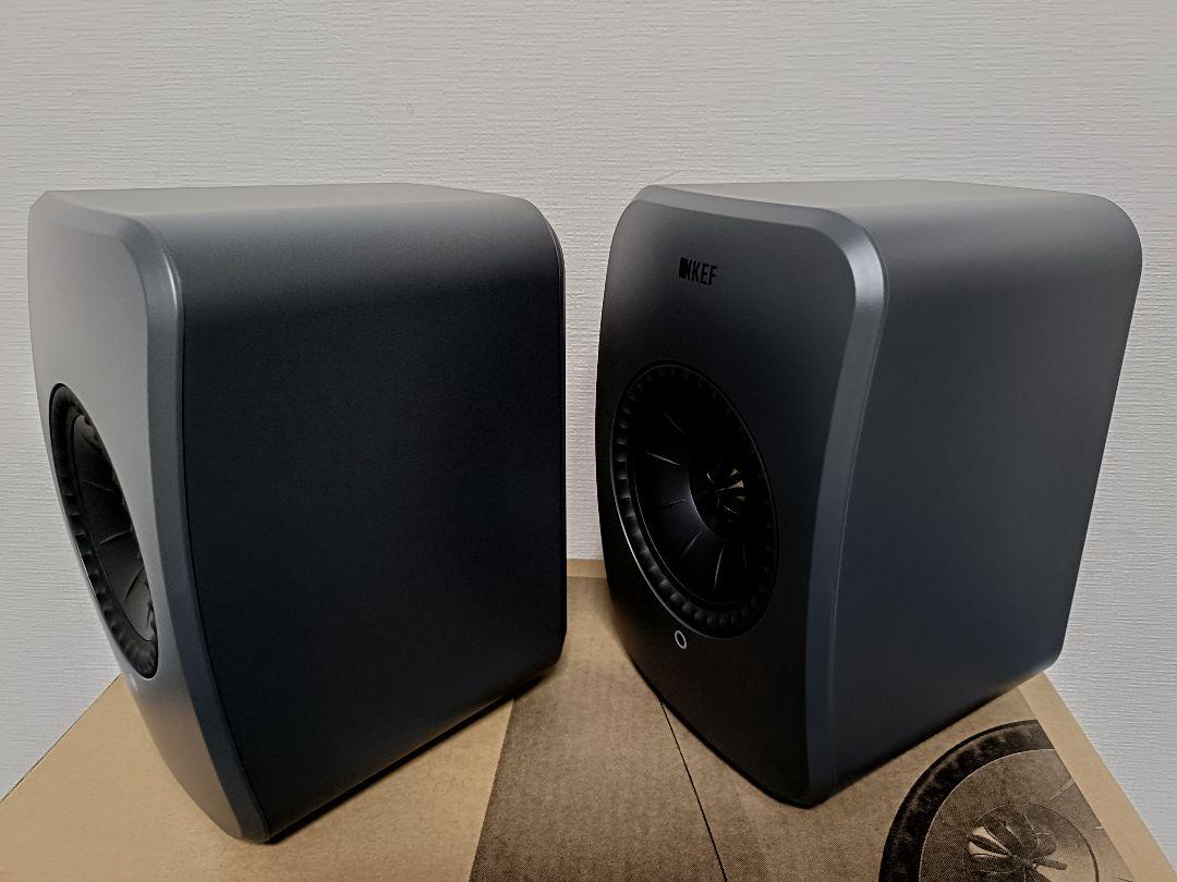 KEF LSX II LT ワイヤレス HiFi スピーカー グラファイトグレー 画像3