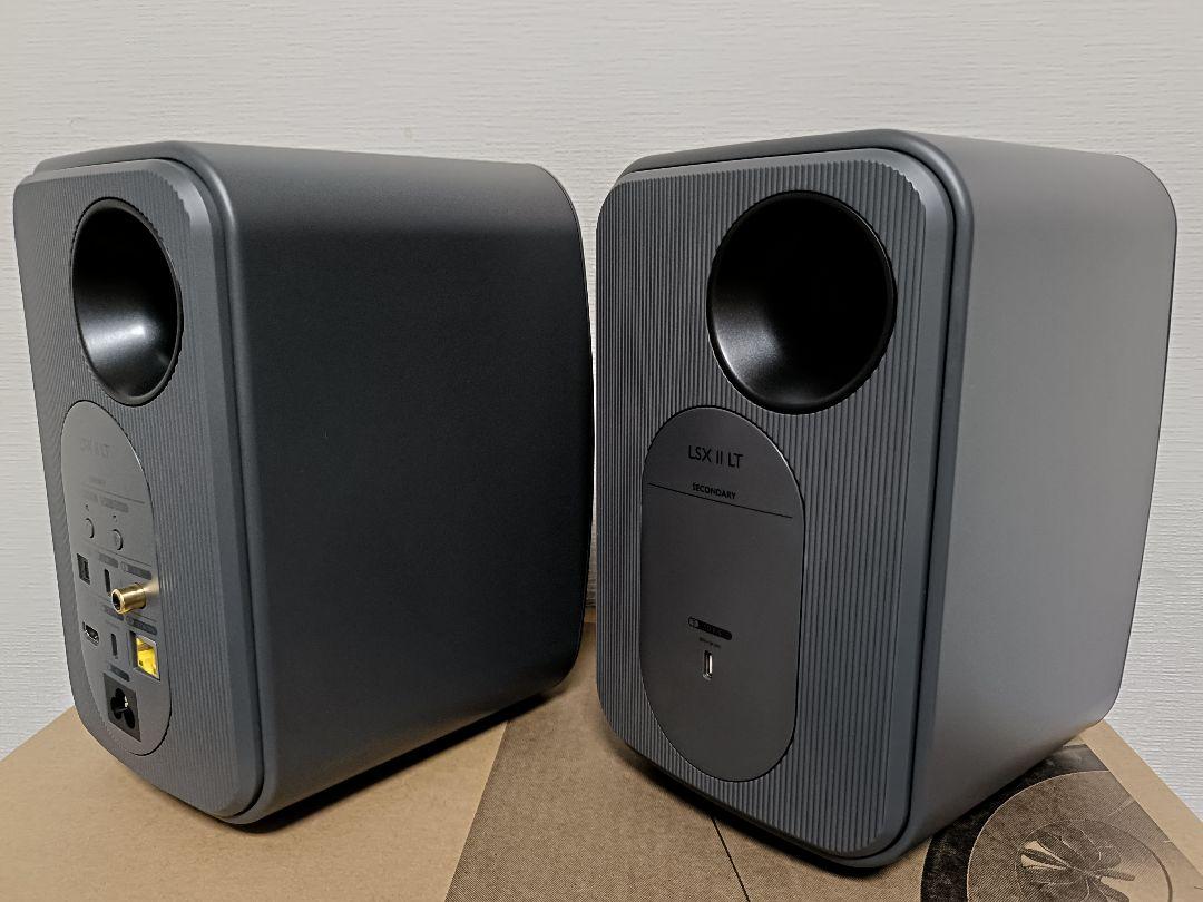 KEF LSX II LT ワイヤレス HiFi スピーカー グラファイトグレー 画像4