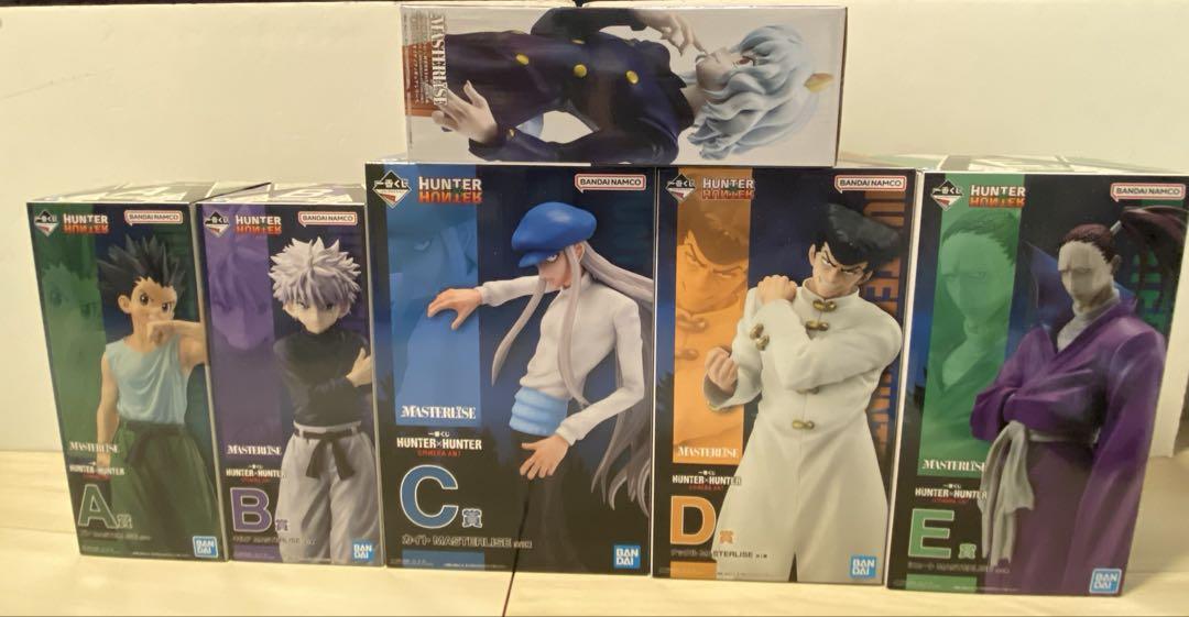 HUNTER×HUNTER 一番くじ S Sランクコンプ コンプ フィギュア ハンターハンター 一番くじ