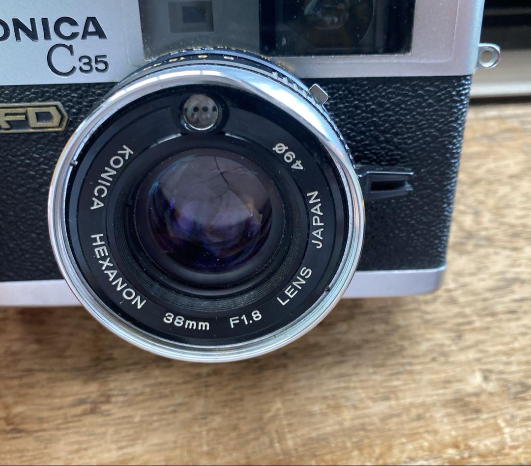 KONICA C35 FD フィルムカメラ【ジャンク品】