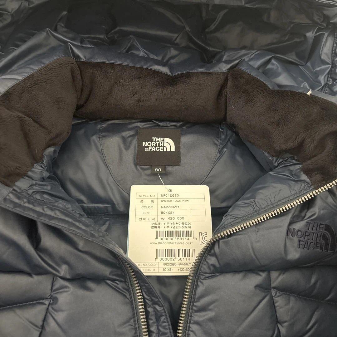 THE NORTH FACE ダウンジャケット ネイビー サイズ80