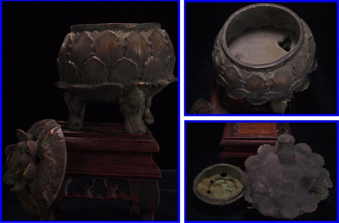 骨董市購入品 処理 中国清時代在銘 急須 激安骨董品