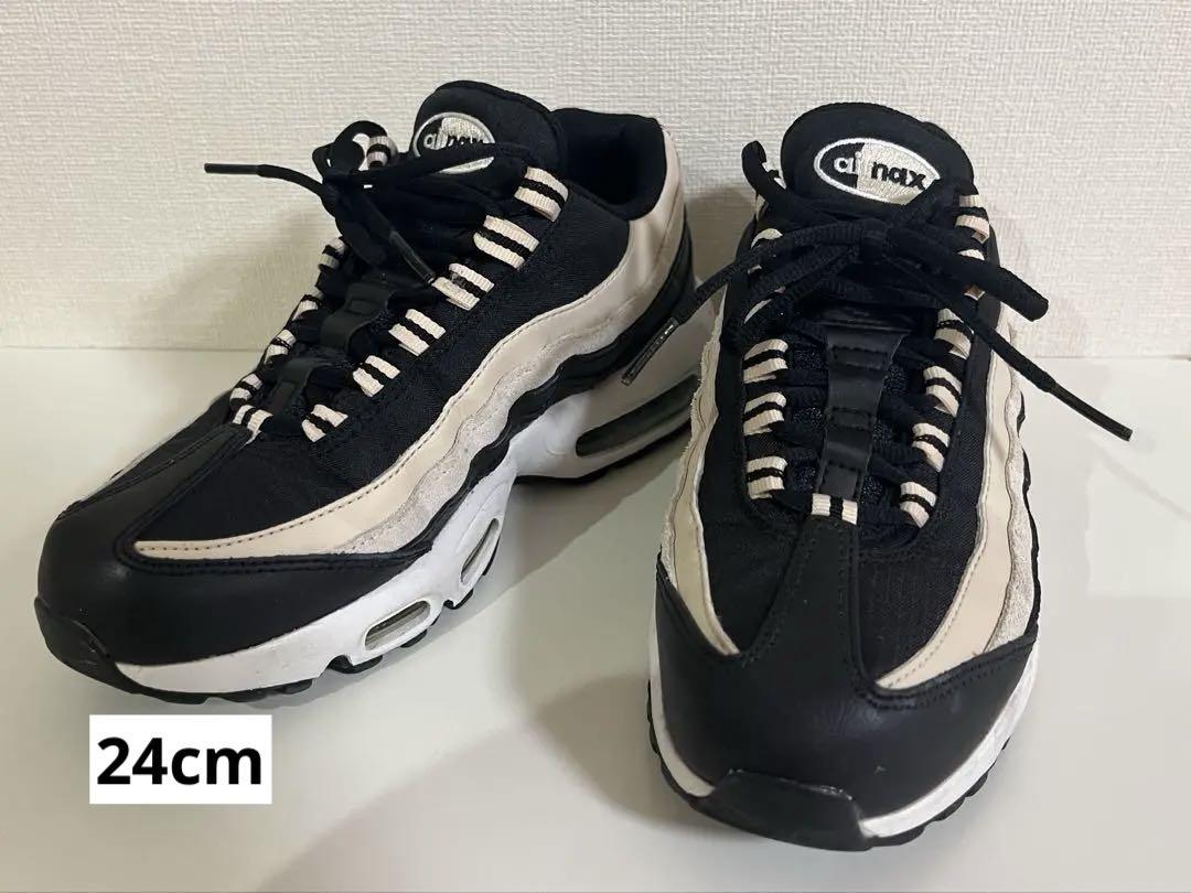 NIKE ナイキ エアマックス95 Black Champagne 【箱無し】靴