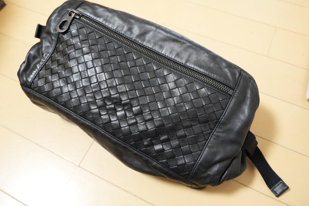 定価27 BOTTEGA VENETA ベルト ボディバッグ-