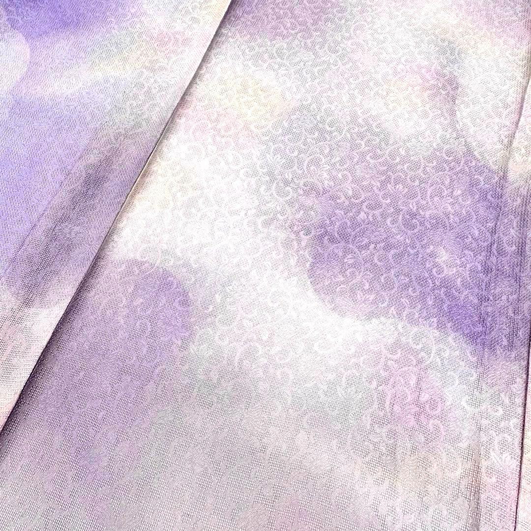 【着物と帯 時流】SK72yt◆正絹 夏着物 レース着物◆紋紗 裄ロング 美品