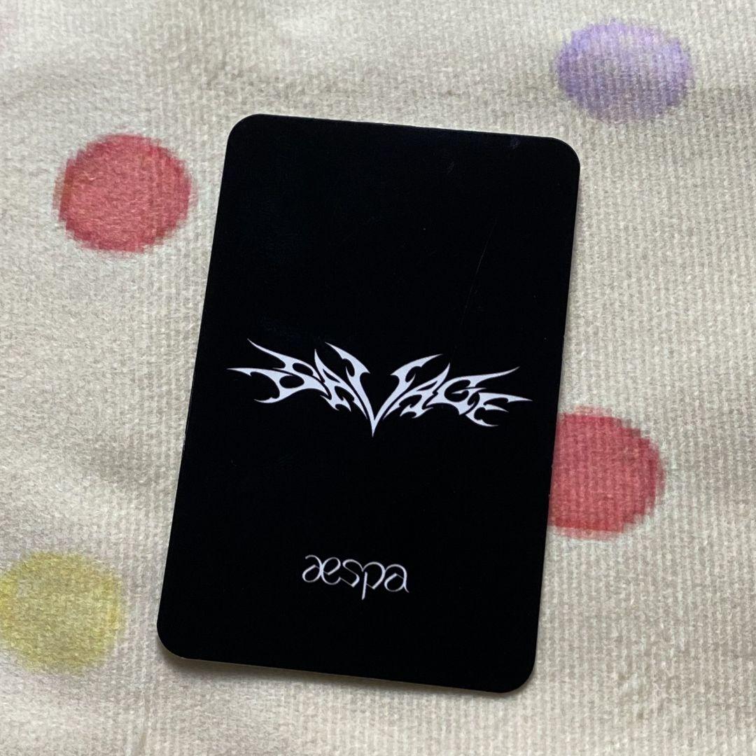 限定aespa Savage sgs カリナ デラックスボックス トレカ エスパ aespa カリナ Savage デラックスボックス SGS トレカ