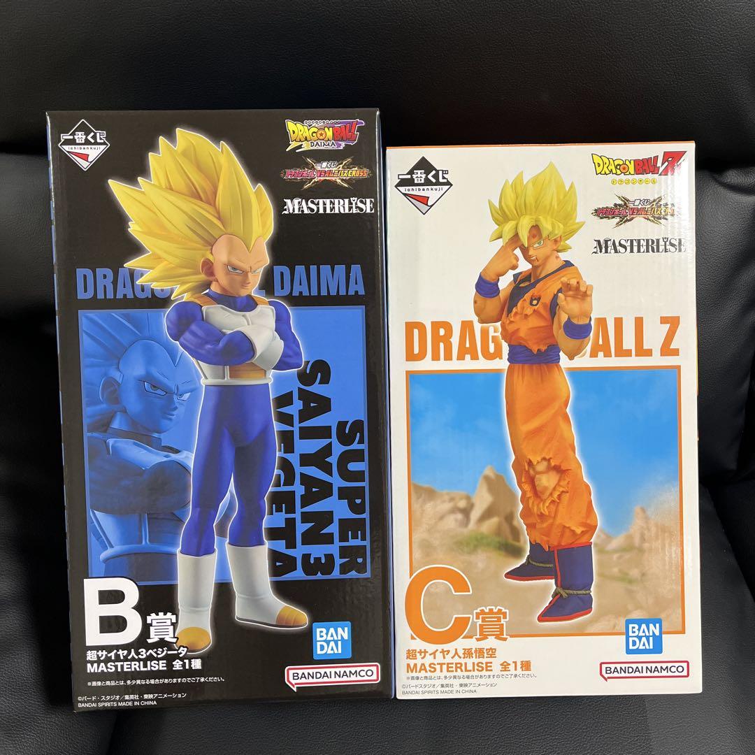 ドラゴンボール 一番くじ B賞超サイヤ人3ベジータ C賞超サイヤ人