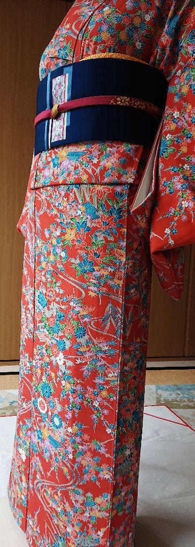 【極美品】高級【一点物】オーダーメイド【正絹 小紋】 着物 仕立て上がり