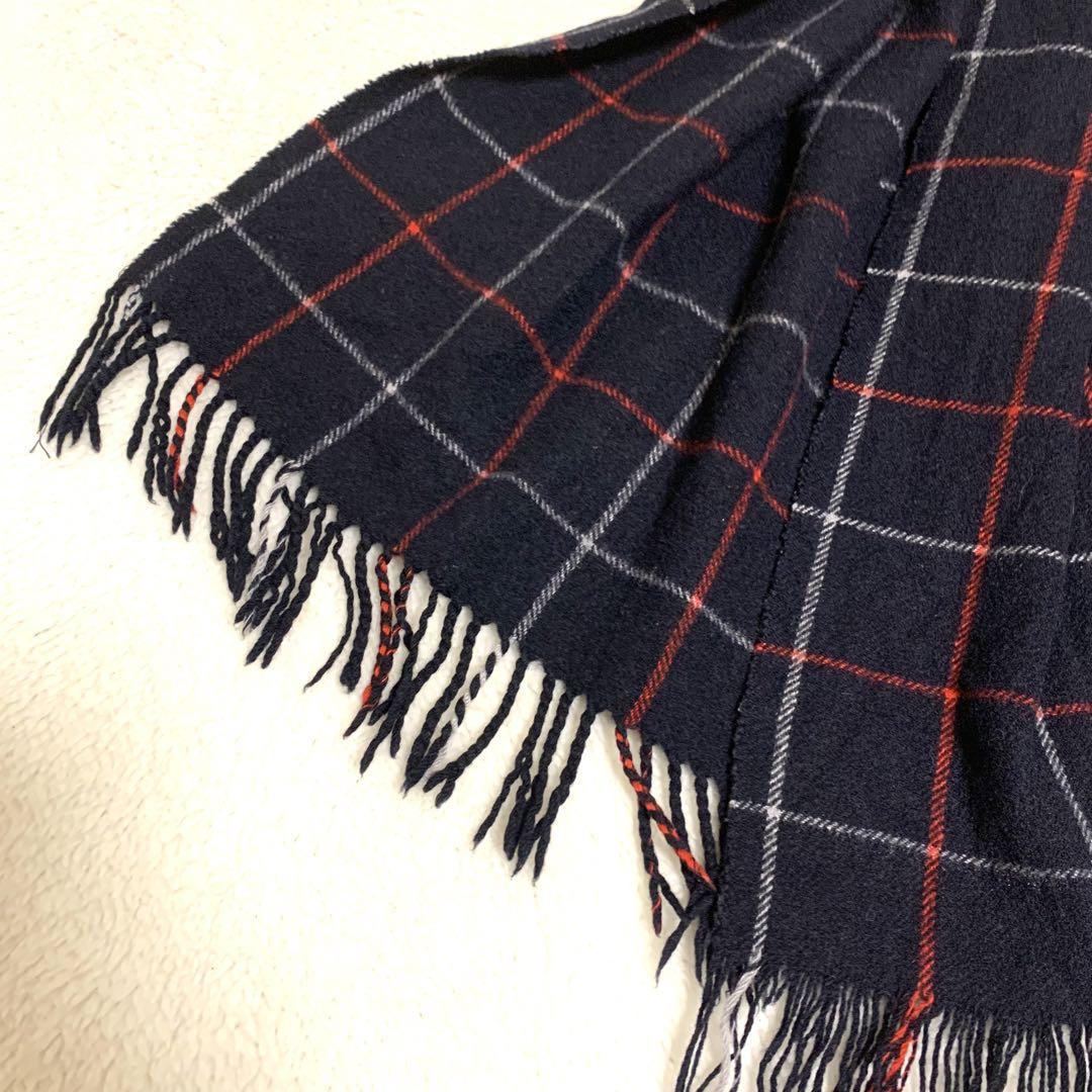 BURBERRYカシミヤ 100%マフラー♦チェック柄♦ユニセックス
