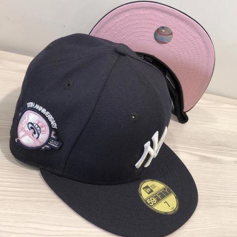 2022本物保証 New Cap 1 2 ニューエラ ヤンキース キャップ tPXy6-m89073670119 Era つば裏 ピンク HOT送料無料