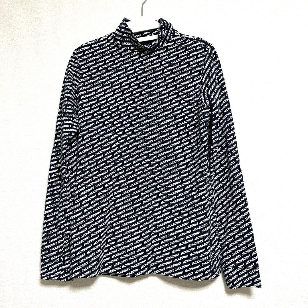 美品!! ジャックバニー　長袖モックネック　ハイネック　ゴルフウエア M