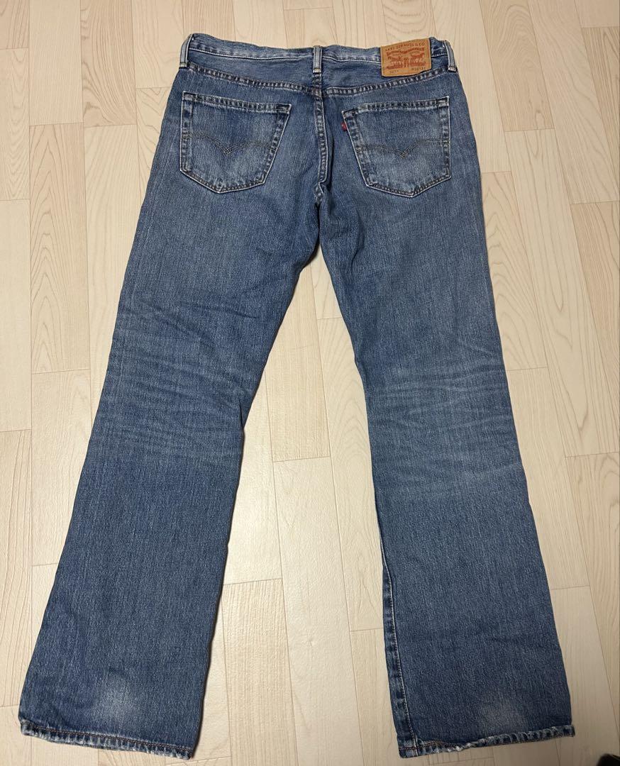 LEVI’S〈フレアデニムパンツ ブーツカット W34 L32 ヒゲ ハチノス〉 LEVI'S〈フレアデニムパンツ ブーツカット W34 L32 ヒゲ