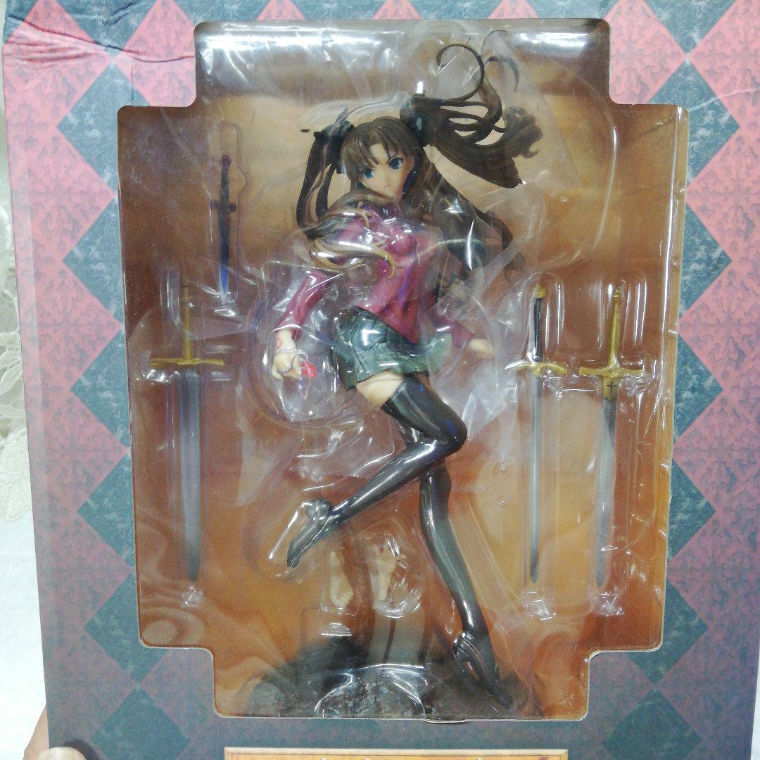 レア！ Fate/stay night 遠坂凛 1/7 完成品フィギュア Fate/stay night [Unlimited Blade Works] 遠坂凛 1/7 完成品