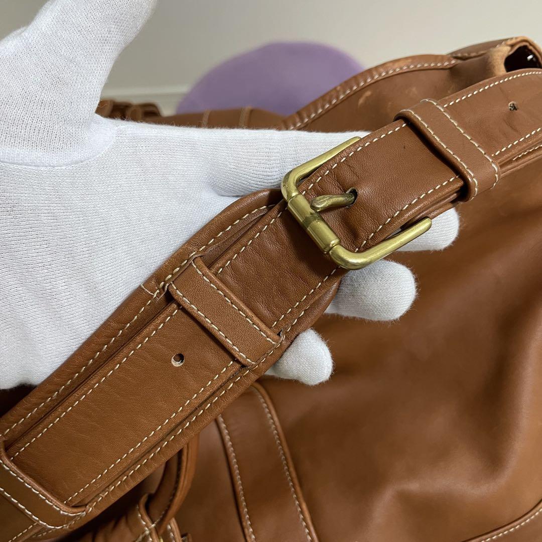 【やま】COACH　オールドコーチ　ボストンバッグ　ブラウン やま様専用】COACH オールドコーチ ボストンバッグ ブラウン