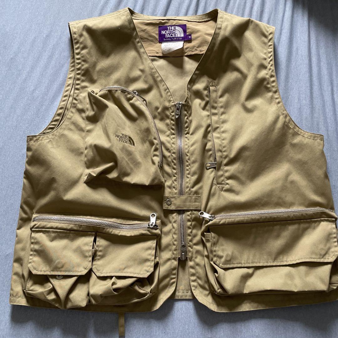 THE NORTH FACE ベージュ ベスト Mサイズ - メルカリ