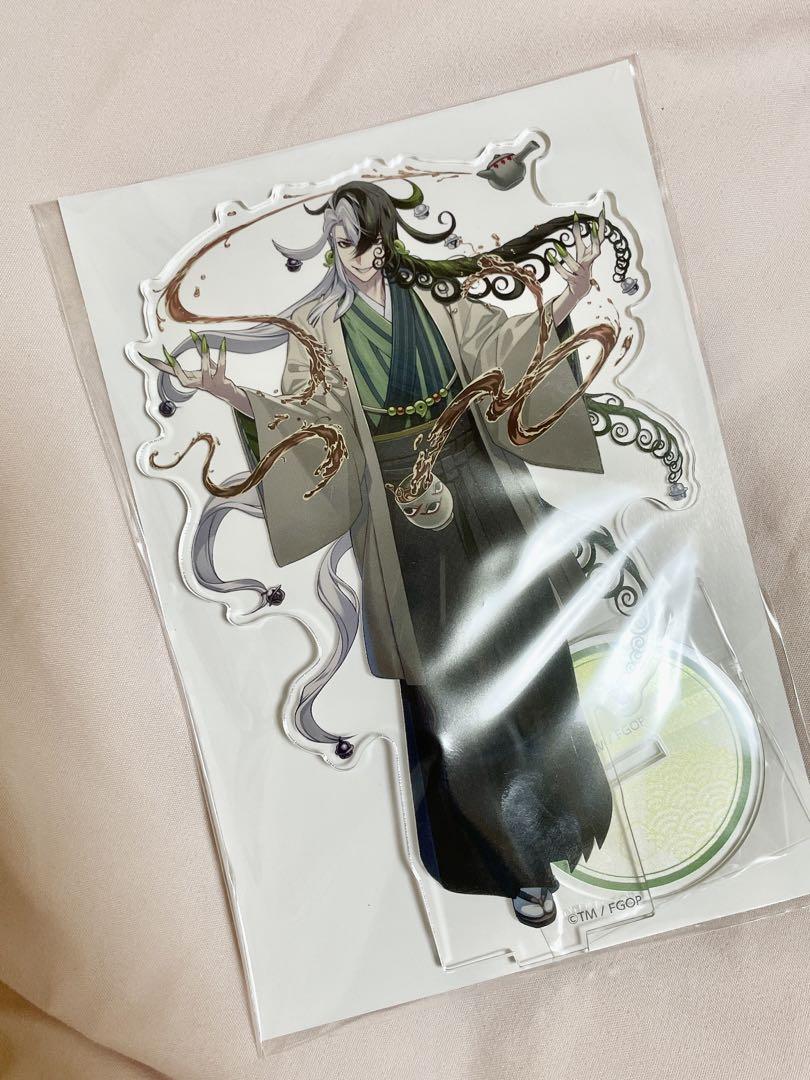 Fate FGO 蘆屋道満 アクリルスタンド ステッカー 利休園 缶バッジ
