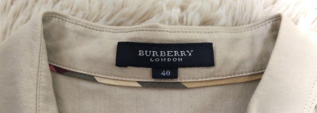 《希少》BURBERRY バーバリー ピンタック チュニック ノバチェック