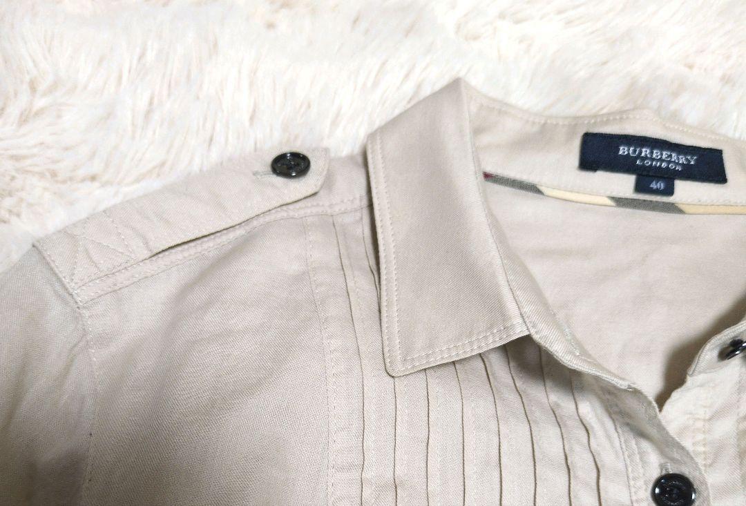 《希少》BURBERRY バーバリー ピンタック チュニック ノバチェック