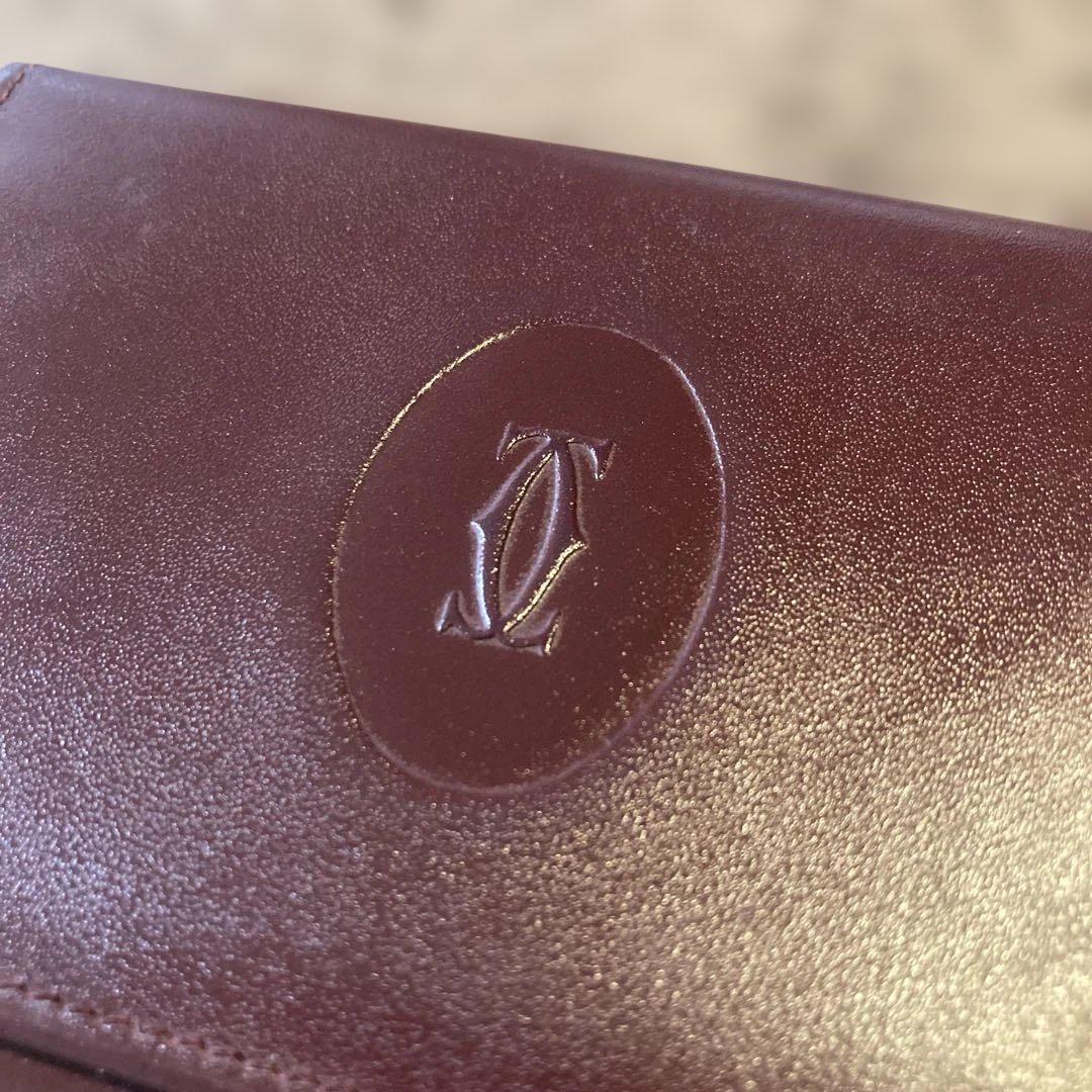 正規品 カルティエ Cartier カードケース パスケース C2ライン ボルド 新品 通販ファッション - 正規品 カルティエ Cartier カード