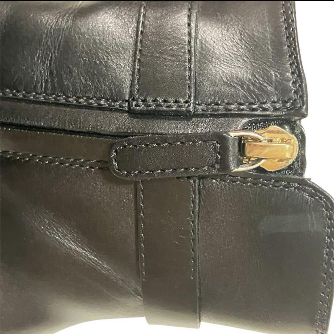 未使用 TOD'S トッズ 36 レザーショートブーツ ブラック 黒