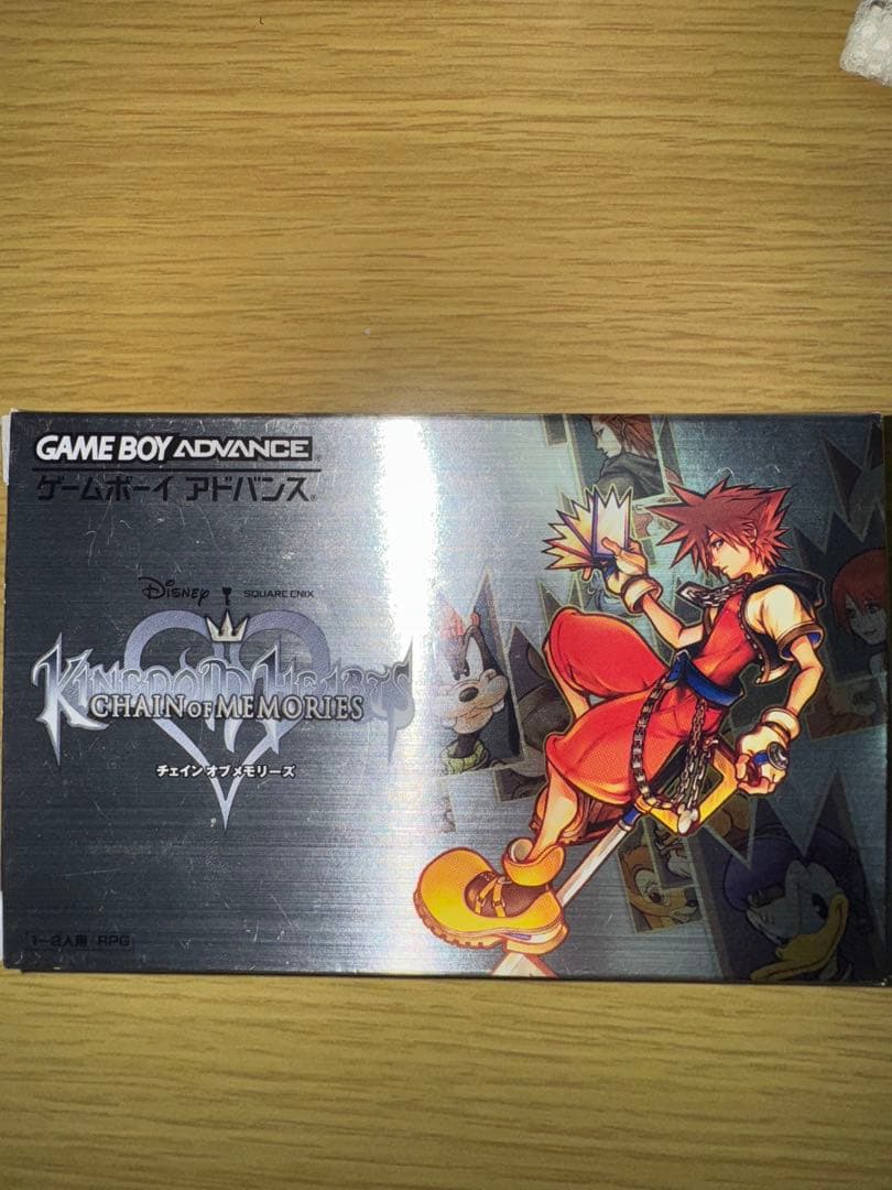 GBA ゲームボーイアドバンスソフト　キングダムハーツ　チェインオブメモリーズ