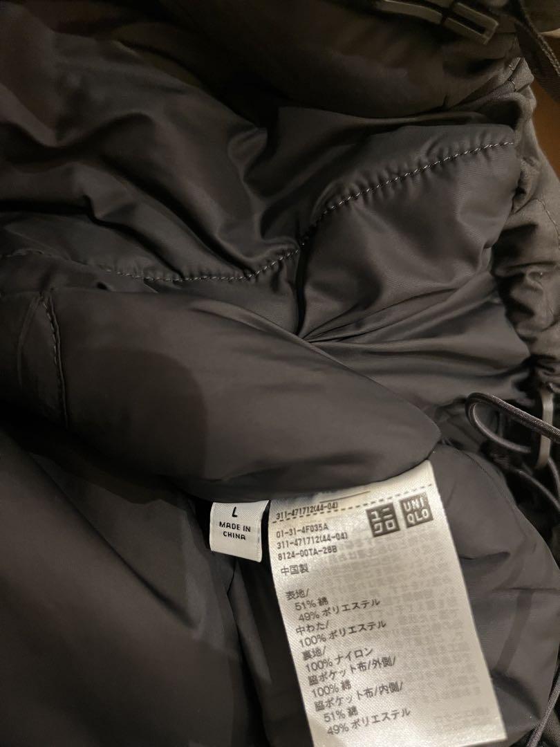 UNIQLO U パフテックボリュームパーカ サイズL