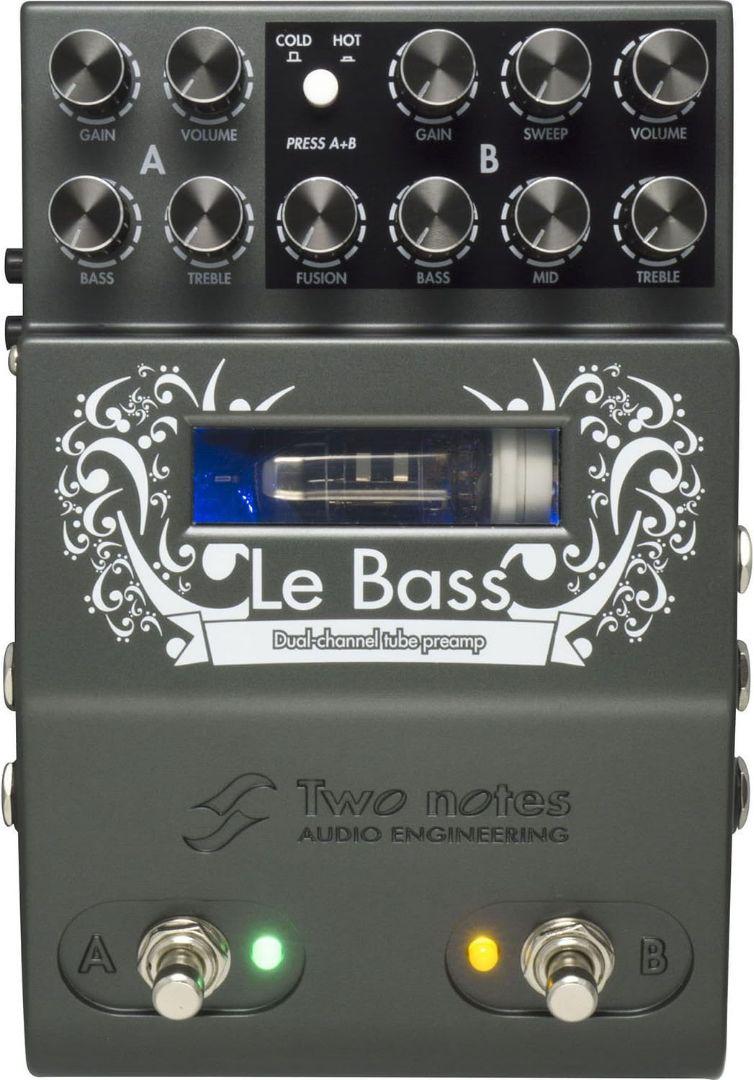 TWO NOTES Le Bass 2CH真空管ベース・プリアンプ