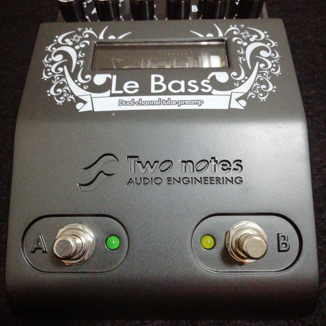 TWO NOTES Le Bass 2CH真空管ベース・プリアンプ