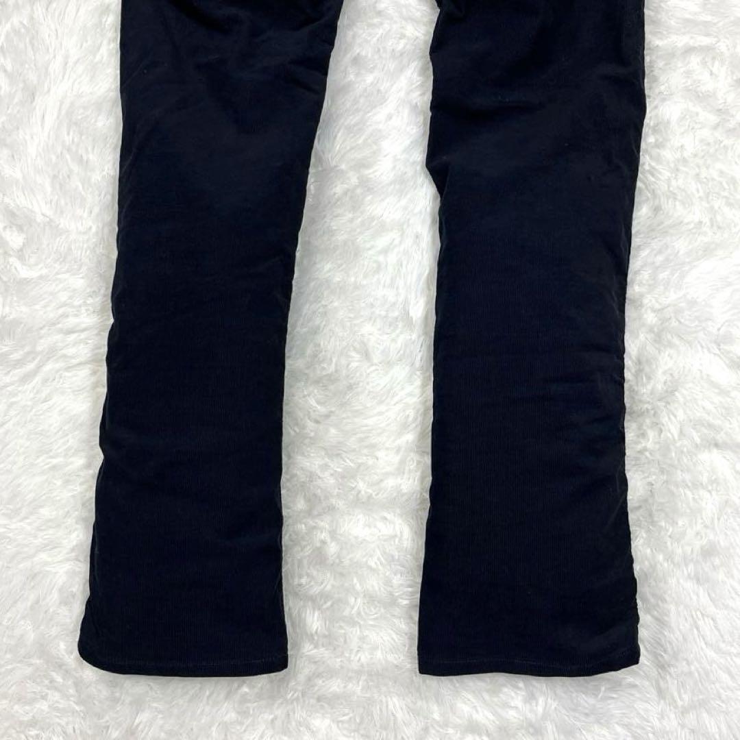 【美品】バーバリーブラックレーベル・コーデュロイパンツ・チノパン・皮パッチ・82