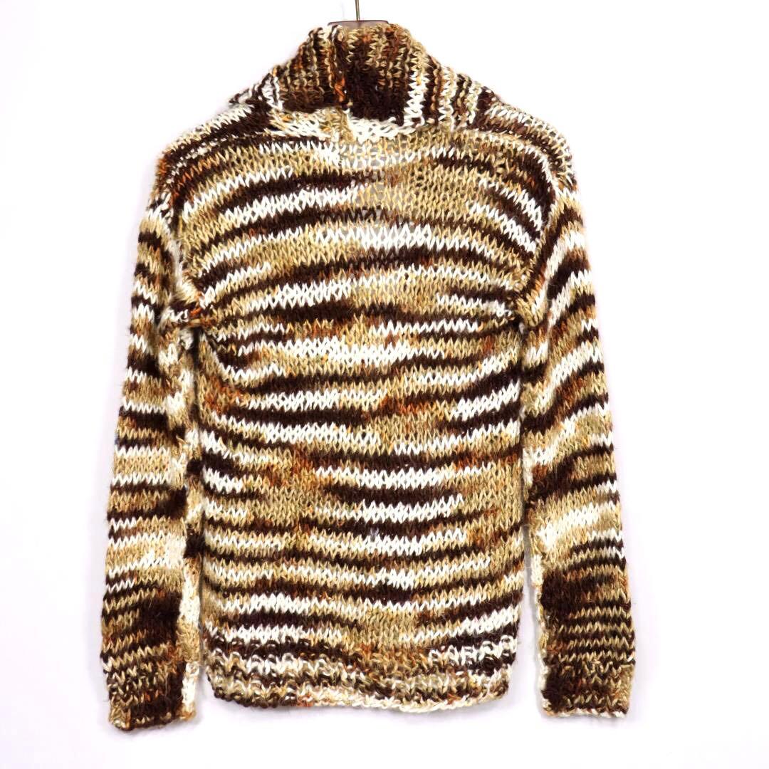 ニットカーディガンL