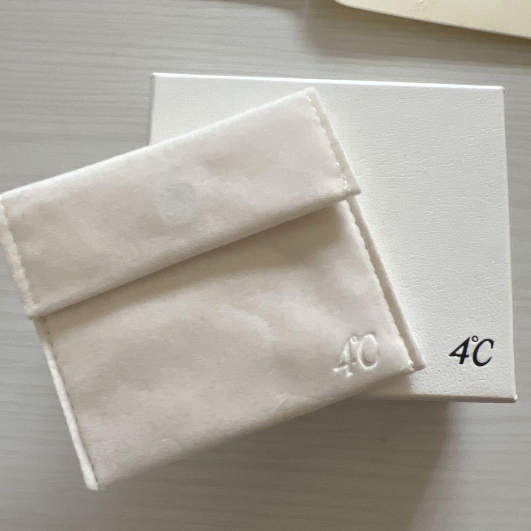 4°C K18WG ホワイトゴールド ブレスレット 画像3