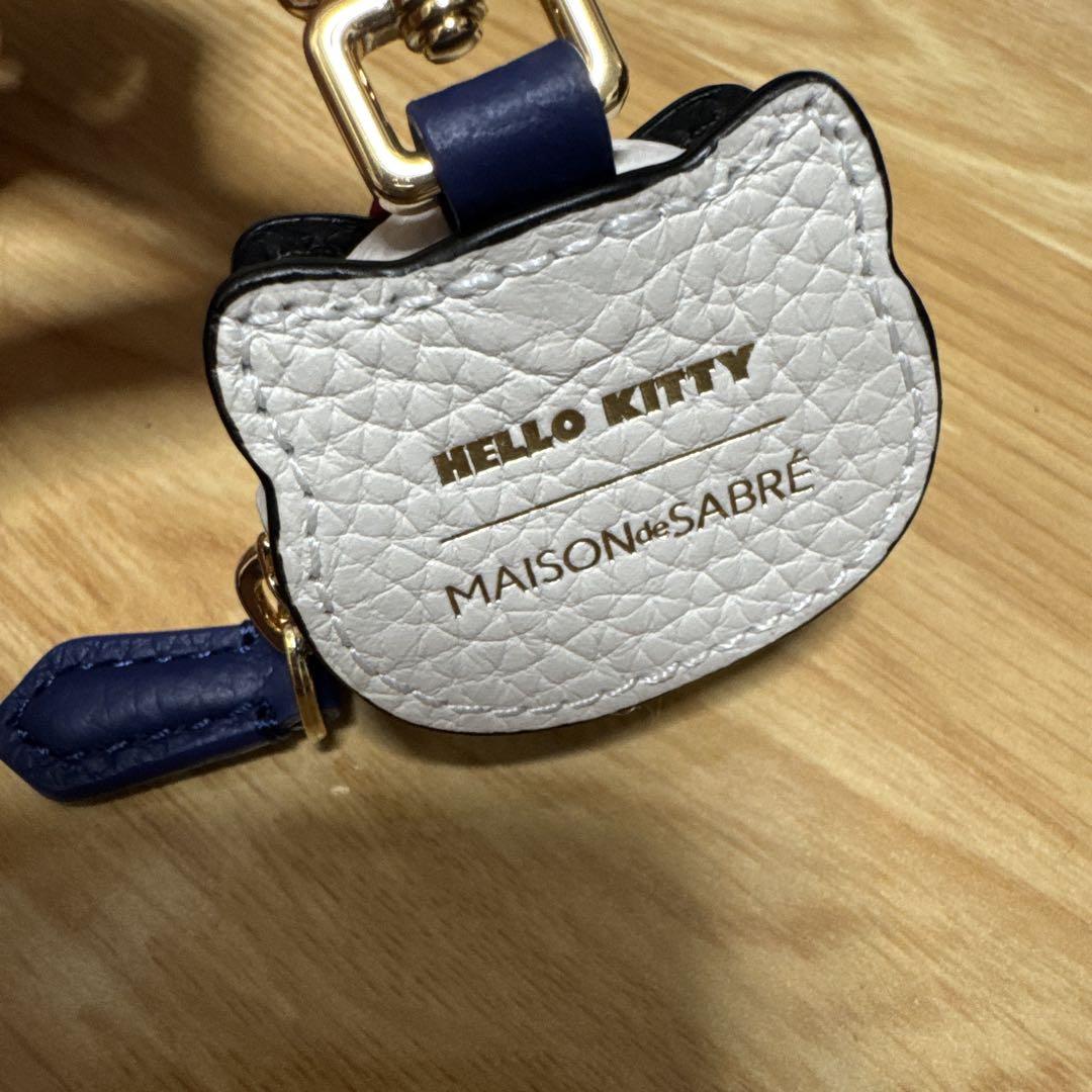 MAISONdeSABRÉ メゾンドサブレ ハローキティ チャーム　コインポーチ MAISONdeSABRÉ メゾンドサブレ ハローキティ チャーム コイン