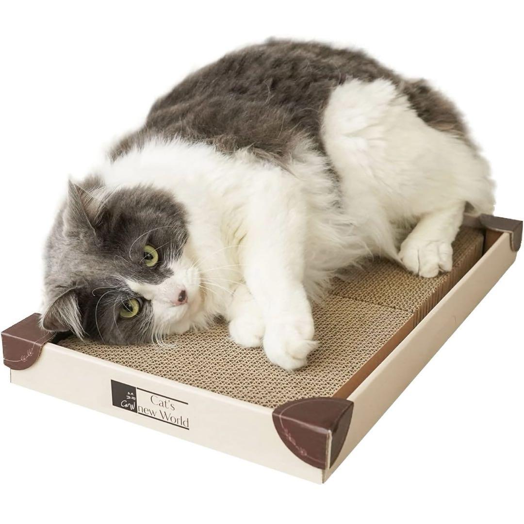 くるとぎスクエア 猫の爪研ぎ スタイリッシュデザイン 360°両面使える