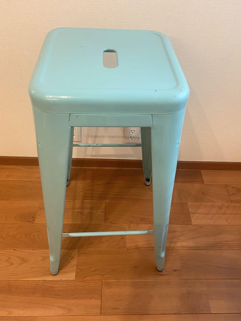 最終値下　TOLIX トリックス H STOOL H75 水色 ②