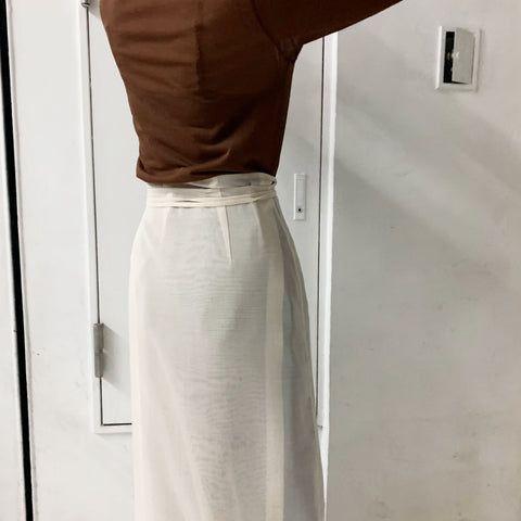 オーラリー 巻きスカート