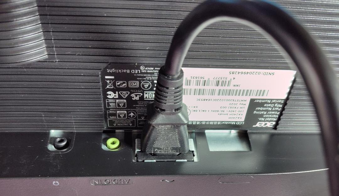 Ａｃｅｒ　２４インチワイド　ディスプレイ　KA240Hbmidx