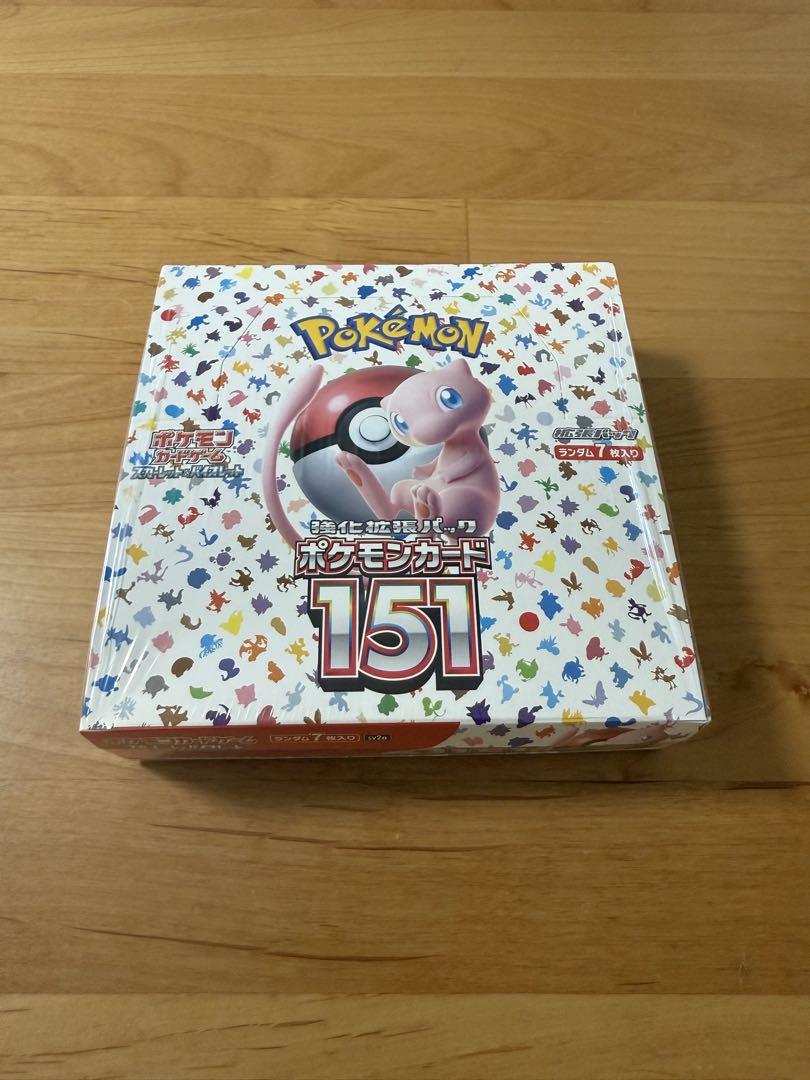 ポケモンカードゲーム 151 未開封 シュリンク付き