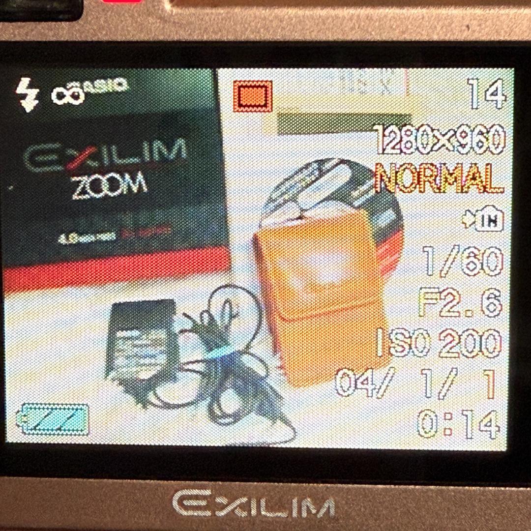 CASIO カシオ EX-Z40 コンデジ デジカメ 付属品付き