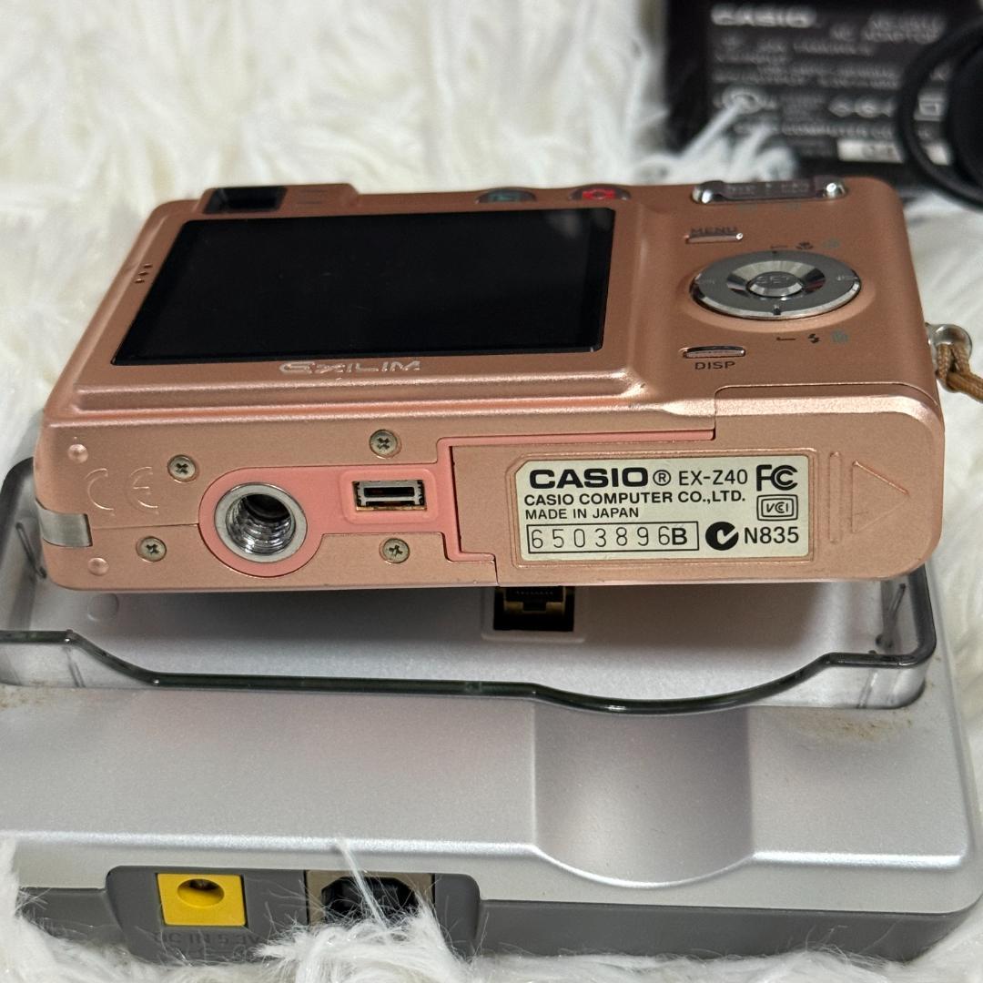 CASIO カシオ EX-Z40 コンデジ デジカメ 付属品付き