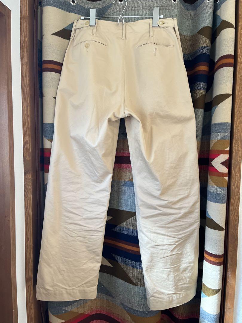 パンツ AURALEE WASHED FINX CHINO PANTS 4