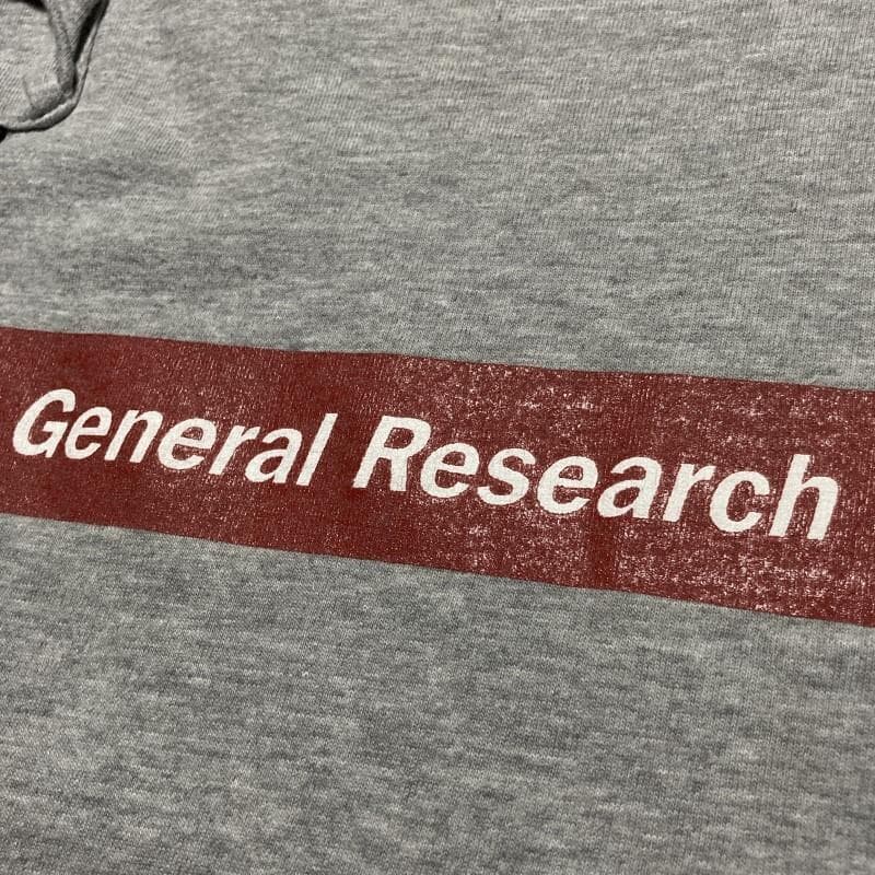 ジェネラルリサーチ★98AW★パラサイト ポケット BOXロゴ 半袖Tシャツ M