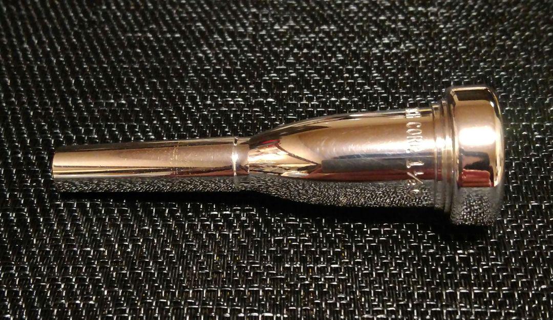 バック メガトーン トランペットマウスピース 1 1/2C(銀メッキ