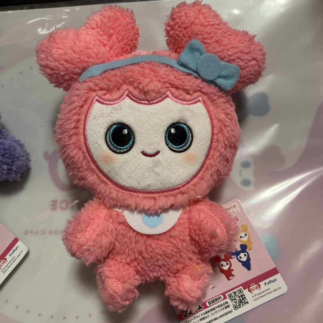 TWICE ふわもこおすわりぬいぐるみ ミナ サナ モモ MISAMOセット