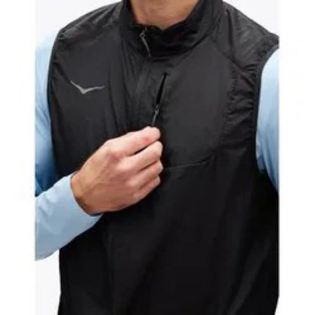 ホカ HOKA スカイフローベスト SKYFLOW VEST ブラック M